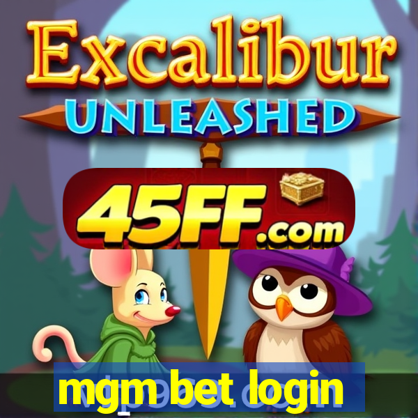 mgm bet login